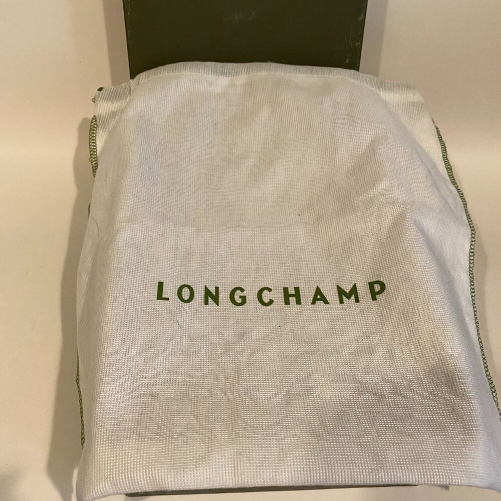 Longchamp Red Leather Loafers - Picture 8 of 8